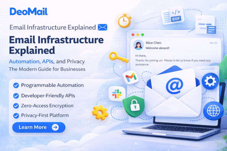 Email Infrastructure Explained: The Modern Guide for Businesses